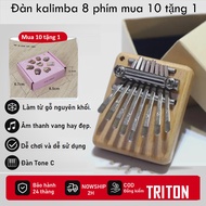 8-key mahogany solid wood gift KALIMBA with box BUY 10 GET 1 FREE TRITON 8KEYS KALIMBA