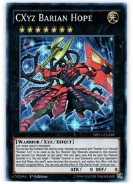 Yu-Gi-Oh! - CXyz Barian Hope (MP15-EN189) - Mega Pack 2015-1st Edition - Super Rare