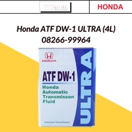 Original Honda automatic transmission fluid oil ATF DW-1 DW1 ULTRA ( Made in Japan )