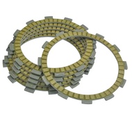 LOPOR 5+1 Pcs Motocycle Fibrous Clutch Discs Plates For SUZUKI DR500 81-83 SP500 91-83 SP600 1985  L