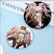 Junko Enoshima Game Danganronpa Badges Round Laser Badge Brooch Backpack Accessories