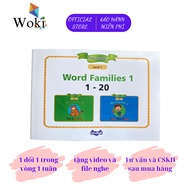 Word Families (Little Fox Level 1) – tiếng anh cho trẻ mầm non tiểu học - bản in đẹp giấy bóng [TẶNG