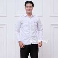 Baju Pria Putih PNS ASN PHD PPL