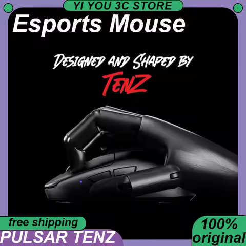 PULSAR TENZ Wireless Mouse XS-1 Sensor 8K Lightweight Custom PC Esports Laptop Gaming Mice PC Access