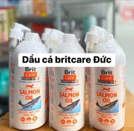 DẦU CÁ HỒI BRIT CARE DƯỠNG LÔNG CHO CHÓ MÈO CHAI 500ML
