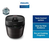 PHILIPS All-in-One 5L Pressurized Cooker Kitchen Appliances - HD2151/62, 1000W, 35 preset programmes