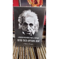 FRAME A3 SAIZ ALBERT EINSTIEN B/W