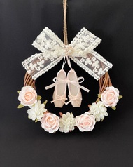 芭蕾舞鞋頭 x 花環