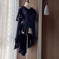 [Deep Sea Echo] Trailing Gorgeous Gothic Prince lolita lolita Dark Style Shirt