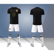 Bayern 125th Anniversary Edition Black [2D] Club Football Set < Embroidered Style > Unisex Football 