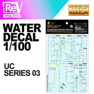 GUNDAM WATER DECAL MG UC GUNDAM ZEON MASTER GRADE