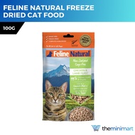 Feline Natural Freeze Dried Cat Food 100g High Protein Natural Food for Cats