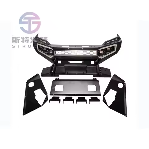 Deluxe 4x4 Steel Front Bumper Bull Bar for Pajero Sport 2020+ Montero Sport