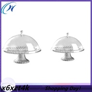 Cake Tray with Lid Cake Tray Portable Dustproof Cake Stand