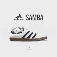 👟adidas Originals Samba Primeknit “White &amp; Black”白底黑線條/白黑 飛織/襪子鞋/男女通用鞋款/運動休閒鞋