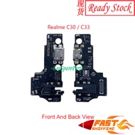 Realme C30 / C33 / C35 Charging Board USB Port Pin Mic Handfree Jack For Replacement