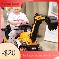 YWS YWS Baby Excavator Toy Rechargeable Or Manual Operated Excavator Ride On Toy Car 3-6 Years Old K