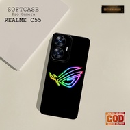 Latest Realme C55 Hp Case - Fashion Case GAMING - Casing Hp Realme C55 - Softcase Pro Camera - Silic