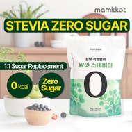 Mamkkut Zero Sugar Stevia Sweetener 1kg 1:1 Sugar Replacement 0 Kcal Natural Sweetener Keto Low Carb