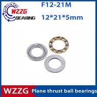 F12-21M10pcs/lot Mini 3-in-1 WZZG Plane Axial Ball Bearings 12*21*5 mm High quality bearings pxb2 12