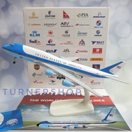 Mercado Libre B737/Air United States Of America Airlines Boeing 747-200 Aircraft Model 20CM Die-cast
