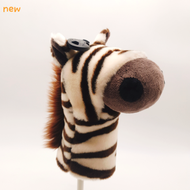 [WICO &Golf] Golf Driver Cover Zebra / Zebra Golf Driver Wood Hybird Cover/ที่ครอบหัวไม้กอล์ฟเสือโคร