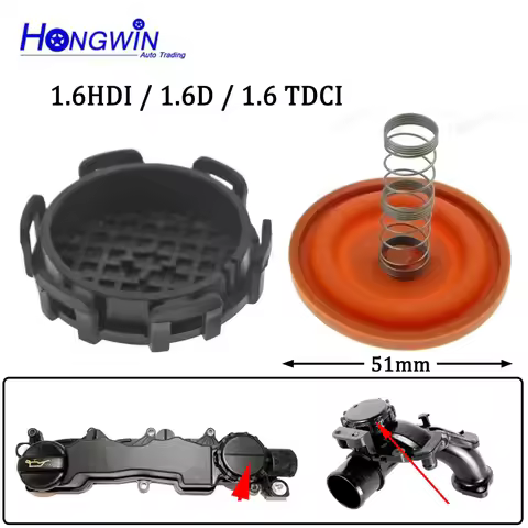 Engine Valve Cover Rocker Gasket kit For 1.6HDI 1.6D 1.6 TDCI 0248L1 1479837 31259241 30711484 96518