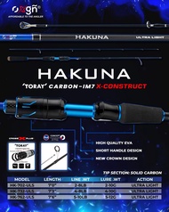 Joran Carbon Solid Hakuna Spinning 702 2-8lbs | 732 4-8lbs | 762 5-10lbs - Zumarts Ofc