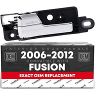 T1A Interior Rear Driver Door Handle Replacement - Compatible with 2006-2012 Ford Fusion, 06-11 Merc