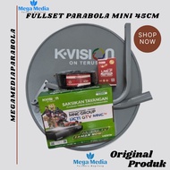Paket Parabola Mini K-Vision Channel Lengkap MNC Grup