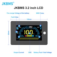 JKBMS Smart BMS LCD Display 3.2 Inch Lithium Battery Smart Bms Accessories Intelligent Battery Level