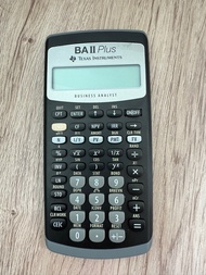 Texas Instruments BA II Plus Financial Calculator, Black Medium