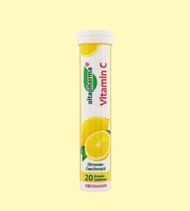 #วิตามินซี เม็ดฟู่ มิโวลิส mivolis รสส้ม & Altapharma รสมะนาว แพ็ค 10 หลอด หลอดละ 20 เม็ด