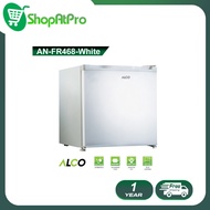 ALCO ตู้เย็นมินิบาร์ รุ่น AN-FR468 ตู้เย็นราคาถูก ขนาด 1.7 คิว ความจุ 46.8 ลิตร มีตัวเลือกสีดำ สีขาว ตู้เย็นเล็ก มินิบาร์ White NO
