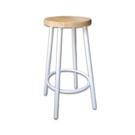 原木 實木 圓型吧台凳 商空吧台椅 可訂製 CU113 訂製品