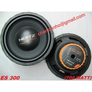 HERTZ ES 250 10” 500 Watt) / ES 300 12” 700 Watt) Peak Power Subwoofer (Made In Italy)