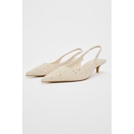 Genuine zara slingback shoes for women