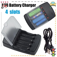 SUHU Intelligent Battery Charger Stable Portable Rechargeable Fast Charging Dock for Rechargeable Battery AA AAA 1.5V Alkaline Battery