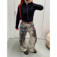 Acne studio Niuwang 1981 Version 3D Digital Print Jeans