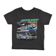Jatiman Raceway Bus Kids T-Shirt Fashion Tops for Boys and Girls Distro Ages 1 2 3 4 5 6 7 8 9 10 11