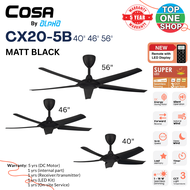 Alpha Cosa CX20 5B CX20 5B LED 3COLOR 40 46 56 Inch 12 Speed R/F Remote Control LED Dimmable DC Moto