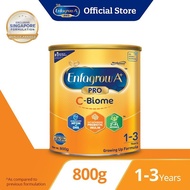 Enfagrow Pro A+ Stage 3 C-Biome Milk Powder Formula for Children (1-3Y) 800g
