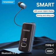 Fineblue F580 F920 Pro Mini Wireless Earphone Retractable Portable Bluetooth Headset Calls Remind Vi