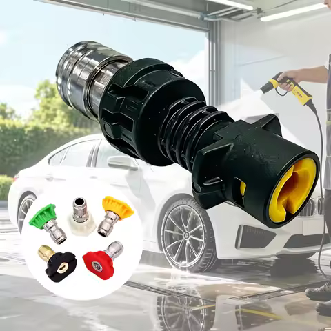 High Pressure Washer Adapter 1/4" 304 Stainless Steel Quick Connect Durable Replacement Compatible w
