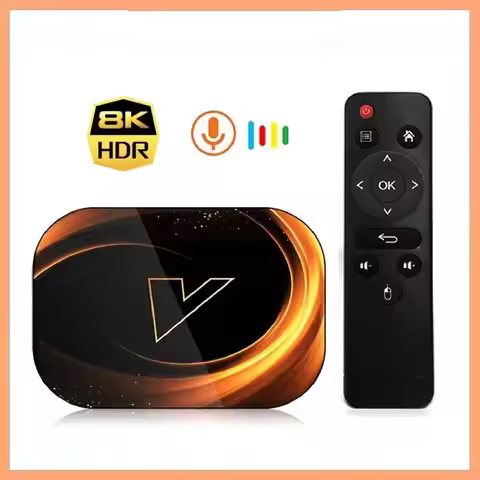VONTAR X3 8K Amlogic S905X3 4GB RAM 64GB ROM TV Box Android 9.0 Set Top Box Dual Wifi 4K 1000M Smart