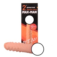 Monstermarketing YEAIN Max- Man 2 inch Effective Dotted Penis Extension Sleeve Sex Toy Orange