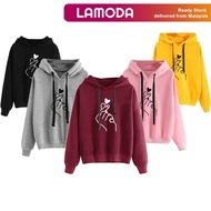 [M-5XL][Lamoda]FINGERLOVE LONG SLEEVE WOMEN`S HOODIE