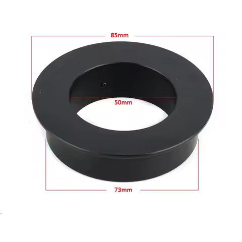 Stereo Microscope 76mm to 50mm Ring 50mm to 40mm Adapter For 300X 180X C mount Lens Video Microscope