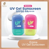 Emina Airy UV Gel Sunscreen SPF50 PA++++ 25ml / Emina Water UV Gel Sunscreen SPF50 PA++++ 25ml - Fac