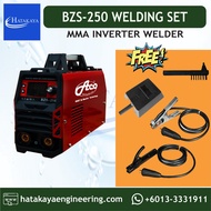 HTKY ACO Inverter Welding Machine BZS-250 Mini Portable IGBT Welder Set ARC Welding Rod Machine Mesin Kimpalan Elektrik